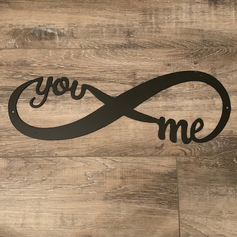 Metal sign